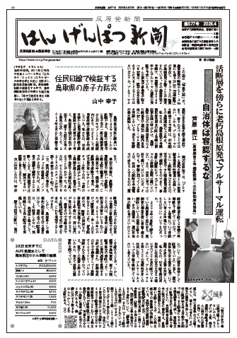 はんげんぱつ新聞577号（2026年4月）もくじ